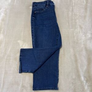 NYDJ Dark Blue Curves 360 Denim Capris